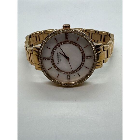 Kate Spade New York Gramercy 0693 Women\'s Rose Gold Analog Dial Watch JNA530 main image 9